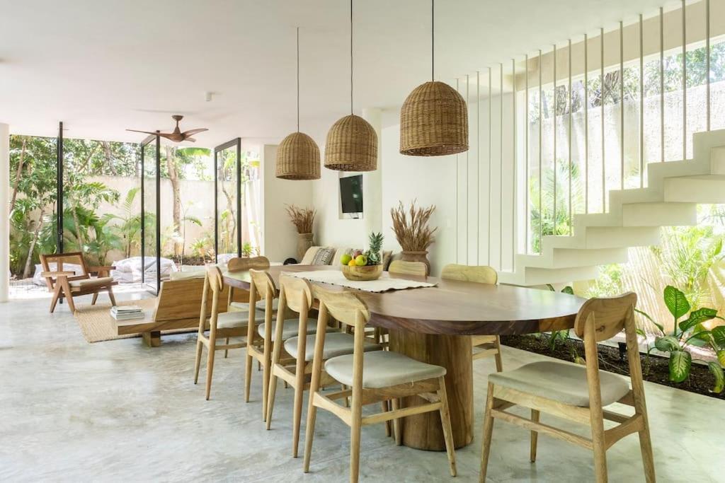 Casa Areca, Awarded Architectural Villa Located In A Secured Gated Community, With Concierge Services Тулум Экстерьер фото