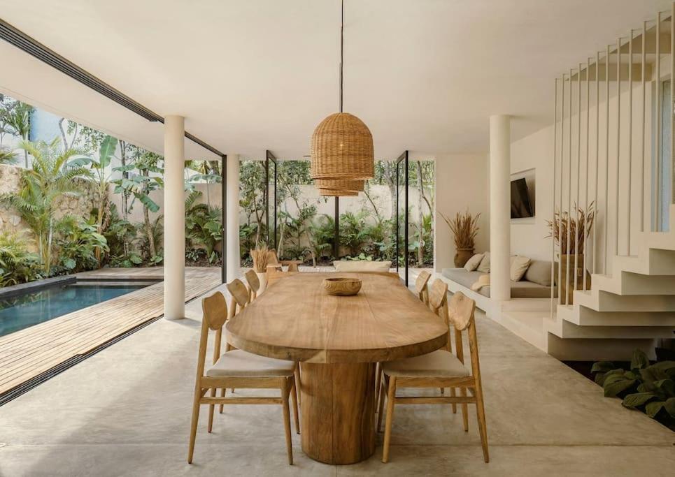 Casa Areca, Awarded Architectural Villa Located In A Secured Gated Community, With Concierge Services Тулум Экстерьер фото