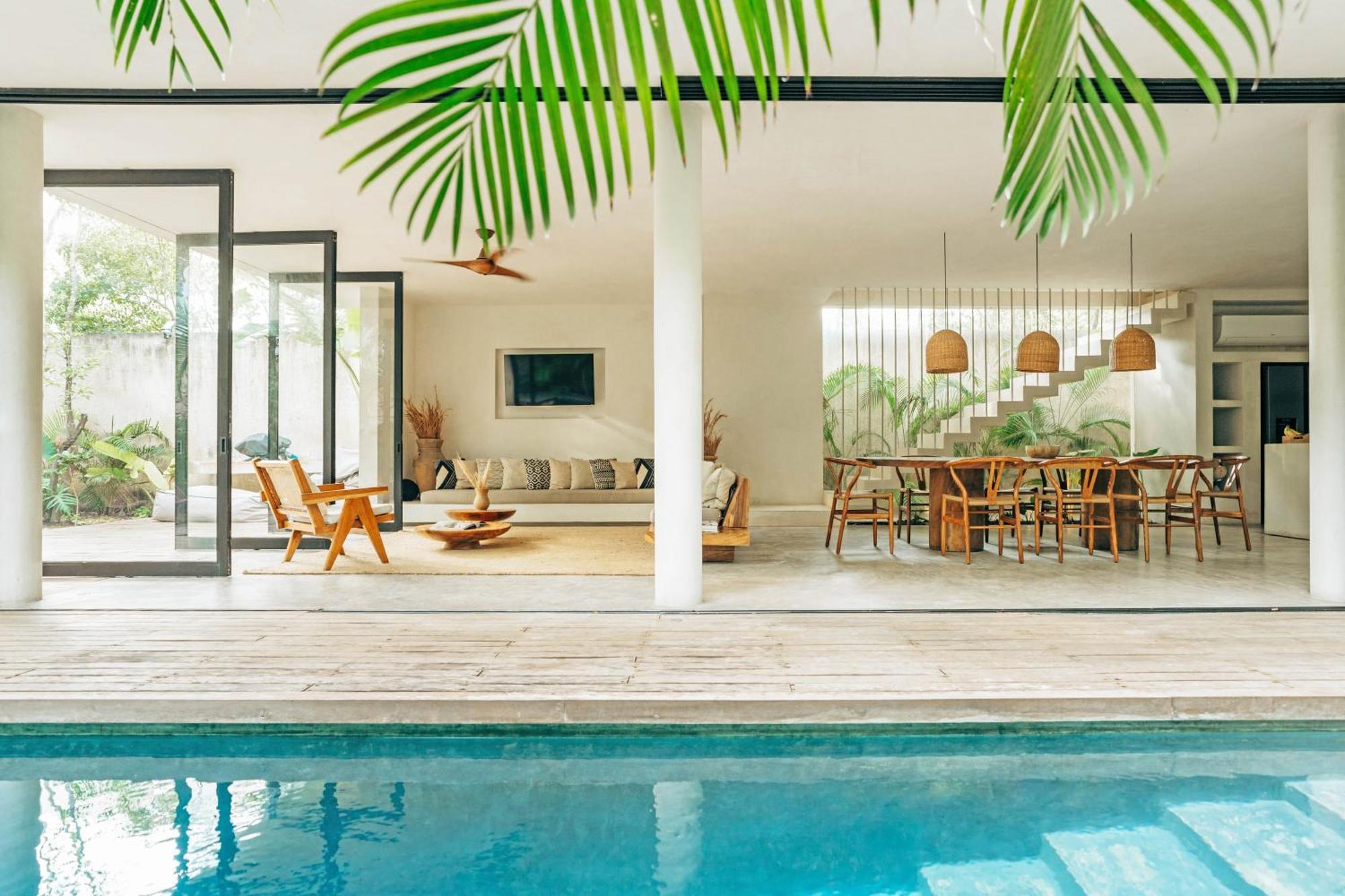 Casa Areca, Awarded Architectural Villa Located In A Secured Gated Community, With Concierge Services Тулум Экстерьер фото